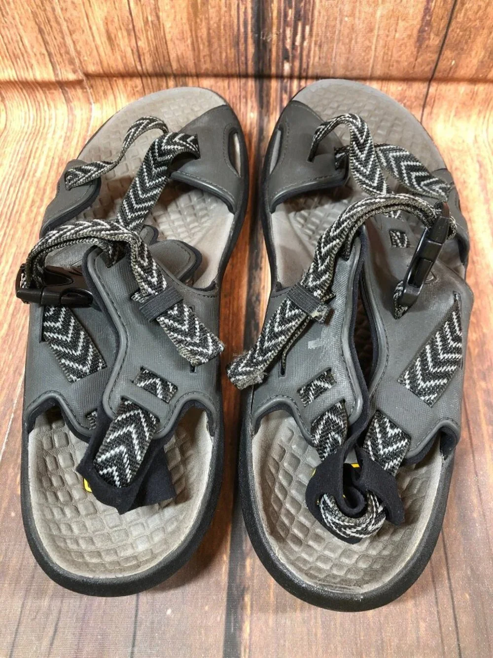 KEEN Mens 13 / 47 Maupin Raven/Gargoyle Sport Sandals